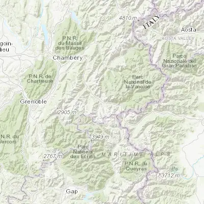 Map showing location of Saint-Michel-de-Maurienne (45.220110, 6.468680)