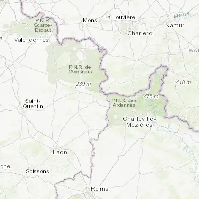Map showing location of Saint-Michel (49.919520, 4.132780)