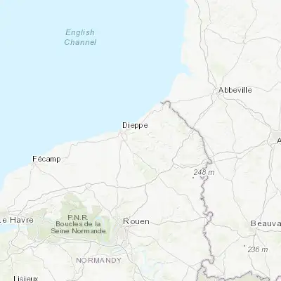Map showing location of Saint-Nicolas-d'Aliermont (49.878570, 1.224860)