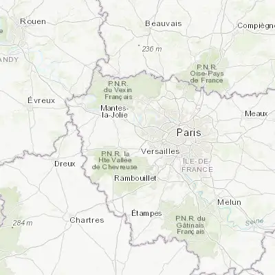 Map showing location of Saint-Nom-la-Bretêche (48.859420, 2.022330)