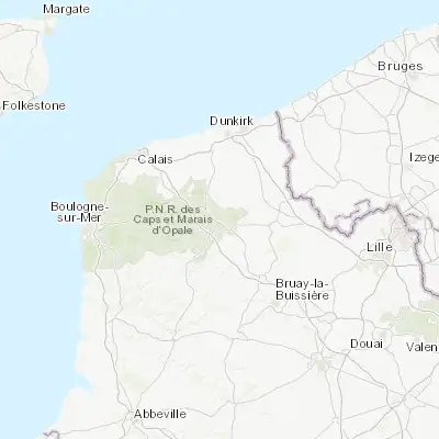Map showing location of Saint-Omer (50.748340, 2.260910)