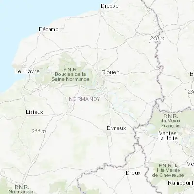 Map showing location of Saint-Pierre-lès-Elbeuf (49.279010, 1.043050)