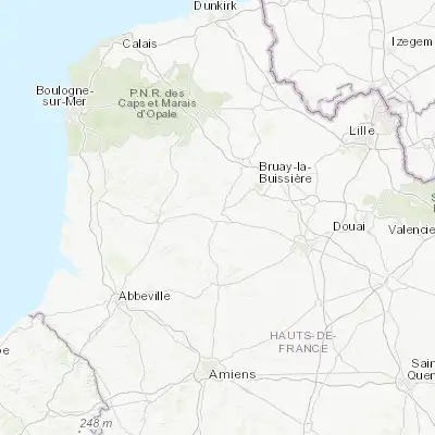 Map showing location of Saint-Pol-sur-Ternoise (50.381130, 2.334070)