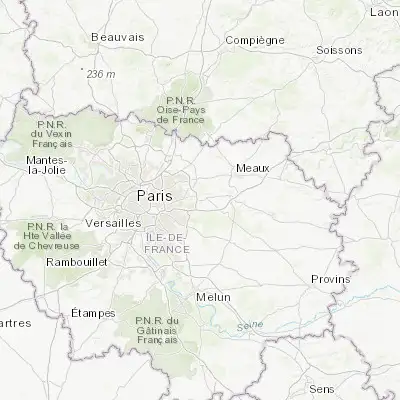 Map showing location of Saint-Thibault-des-Vignes (48.871110, 2.680410)