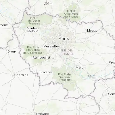 Map showing location of Sainte-Geneviève-des-Bois (48.646820, 2.319650)