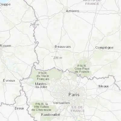 Map showing location of Sainte-Geneviève (49.289200, 2.199040)