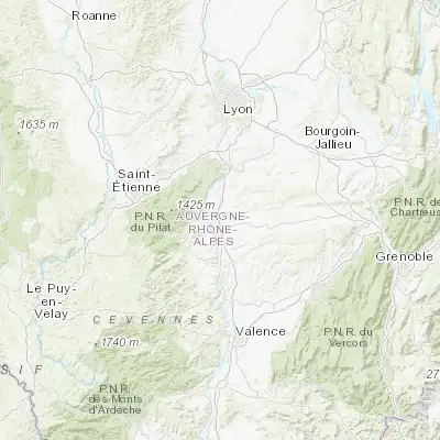 Map showing location of Salaise-sur-Sanne (45.351260, 4.810700)