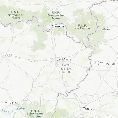 Map showing location of Sargé-lès-le-Mans (48.034660, 0.239810)
