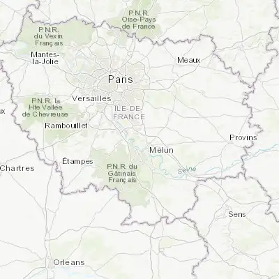 Map showing location of Savigny-le-Temple (48.574090, 2.582870)
