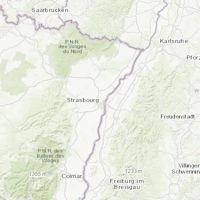 Map showing location of Schiltigheim (48.607490, 7.749310)