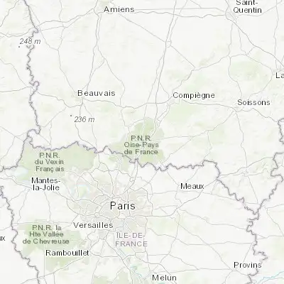 Map showing location of Senlis (49.207240, 2.586610)