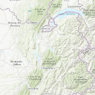 Map showing location of Seynod (45.885490, 6.088310)