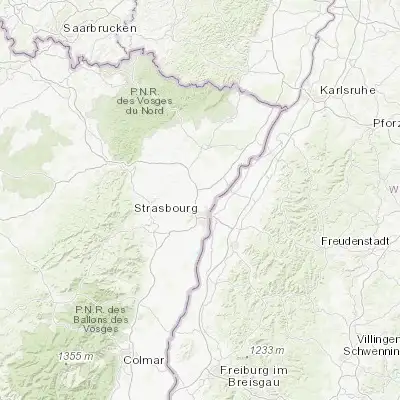 Map showing location of Souffelweyersheim (48.635400, 7.741410)