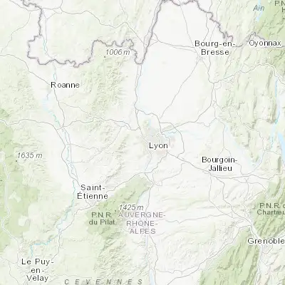 Map showing location of Tassin-la-Demi-Lune (45.754990, 4.788120)