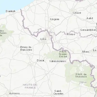 Map showing location of Templeuve-en-Pévèle (50.523360, 3.178090)