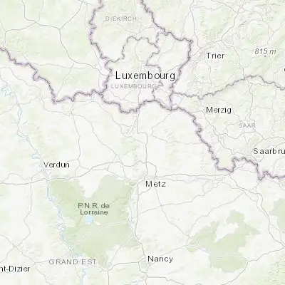 Map showing location of Uckange (49.303040, 6.149200)