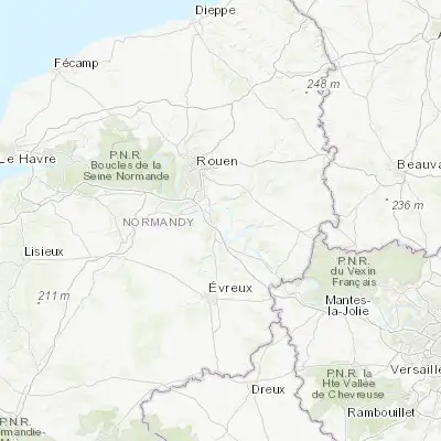 Map showing location of Val-de-Reuil (49.273850, 1.210210)