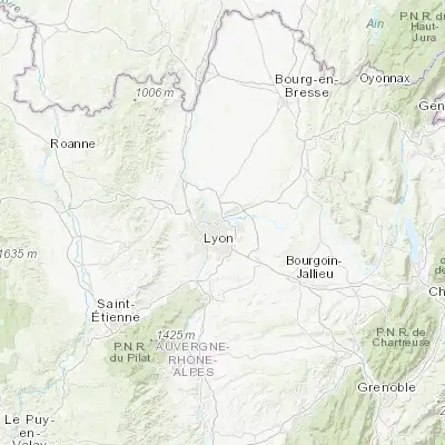 Map showing location of Vaulx-en-Velin (45.786930, 4.925100)