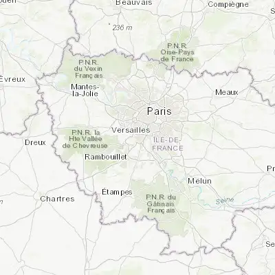 Map showing location of Verrières-le-Buisson (48.745650, 2.267960)