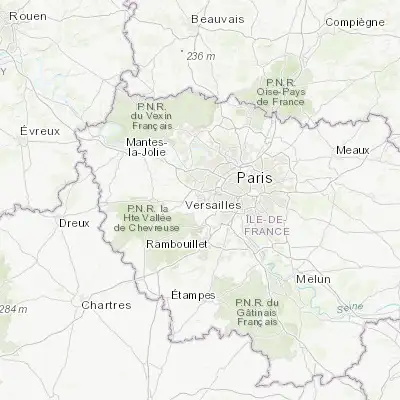 Map showing location of Versailles (48.803590, 2.134240)