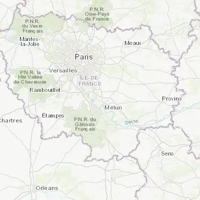 Map showing location of Vert-Saint-Denis (48.568180, 2.620070)