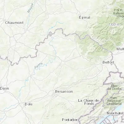 Map showing location of Vesoul (47.626040, 6.142510)