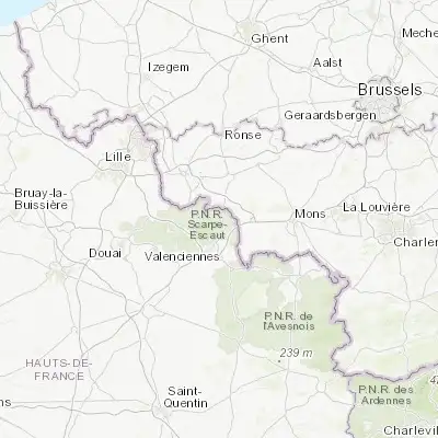 Map showing location of Vieux-Condé (50.459440, 3.567380)