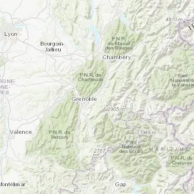 Map showing location of Villard-Bonnot (45.234600, 5.883230)