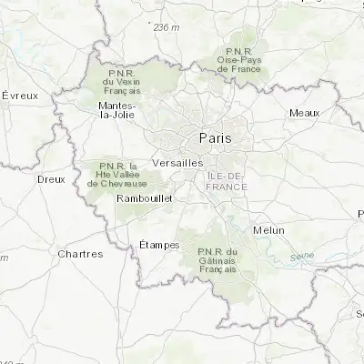 Map showing location of Villebon-sur-Yvette (48.705940, 2.240190)
