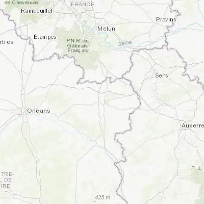 Map showing location of Villemandeur (47.987010, 2.718020)
