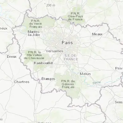 Map showing location of Villemoisson-sur-Orge (48.666320, 2.336570)