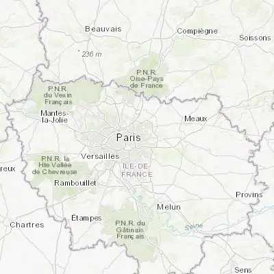 Map showing location of Villemomble (48.883330, 2.500000)