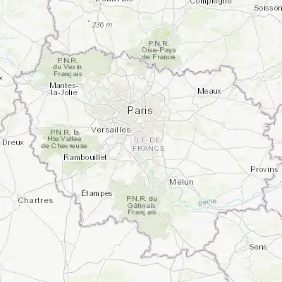 Map showing location of Villeneuve-Saint-Georges (48.732190, 2.449250)