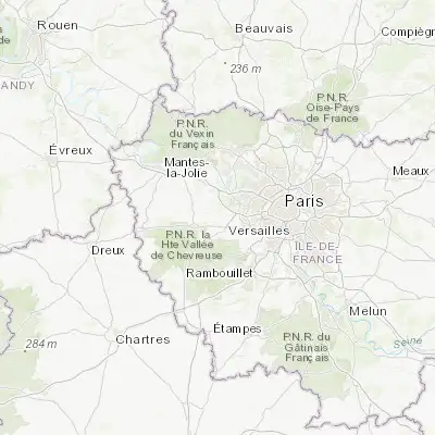 Map showing location of Villepreux (48.828150, 1.997600)