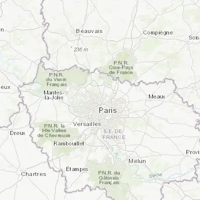 Map showing location of Villetaneuse (48.958330, 2.341670)
