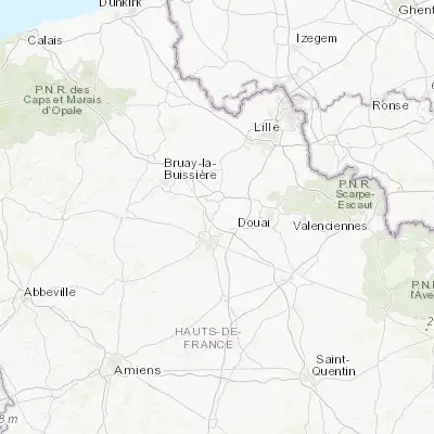 Map showing location of Vimy (50.372430, 2.810340)