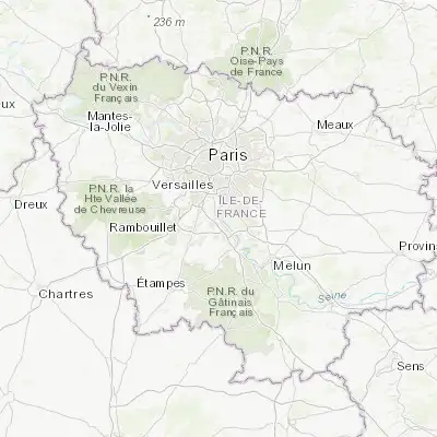 Map showing location of Viry-Châtillon (48.672110, 2.393180)