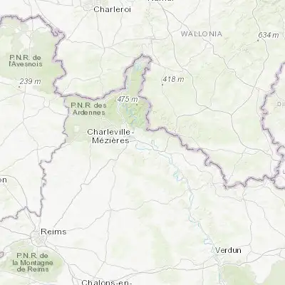 Map showing location of Vivier-au-Court (49.733260, 4.829390)