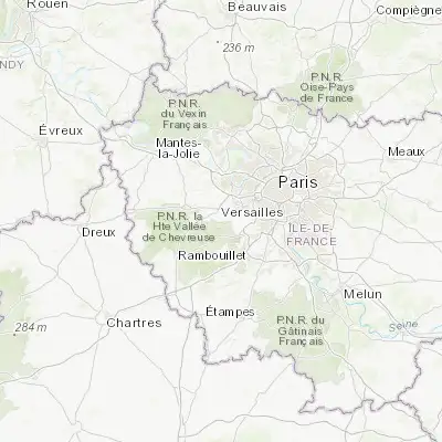 Map showing location of Voisins-le-Bretonneux (48.757930, 2.051370)