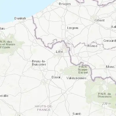 Map showing location of Wattignies (50.586390, 3.043940)