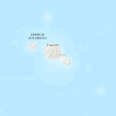 Map showing location of Taunoa (-17.751390, -149.356020)