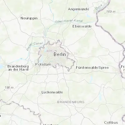Map showing location of Adlershof (52.435480, 13.548250)