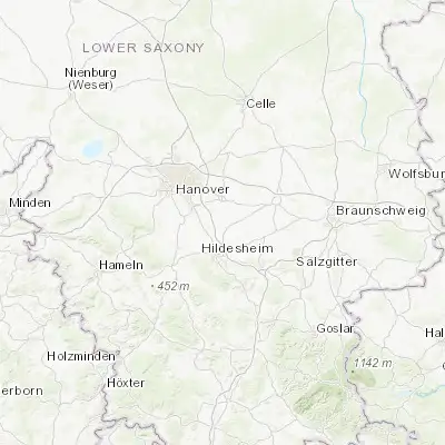 Map showing location of Algermissen (52.253320, 9.969150)