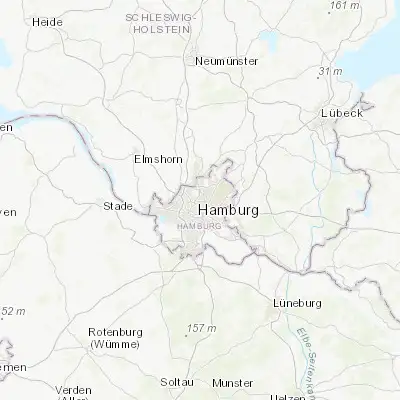 Map showing location of Alsterdorf (53.610830, 10.013060)