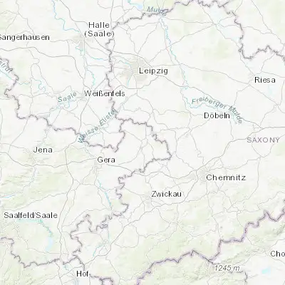 Map showing location of Altenburg (50.987630, 12.436840)