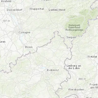 Map showing location of Altenkirchen (50.685940, 7.641760)