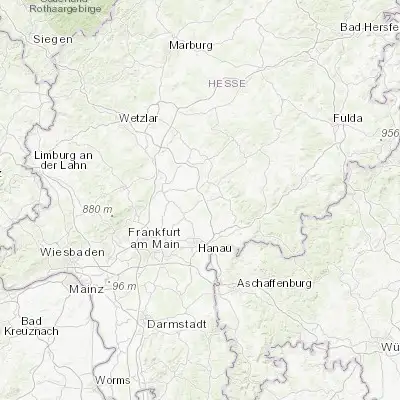 Map showing location of Altenstadt (50.287470, 8.943730)