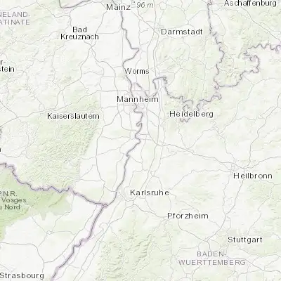 Map showing location of Altlußheim (49.301670, 8.499170)