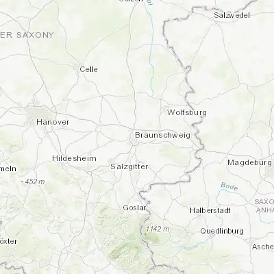Map showing location of Am Hagenring (52.272560, 10.542130)