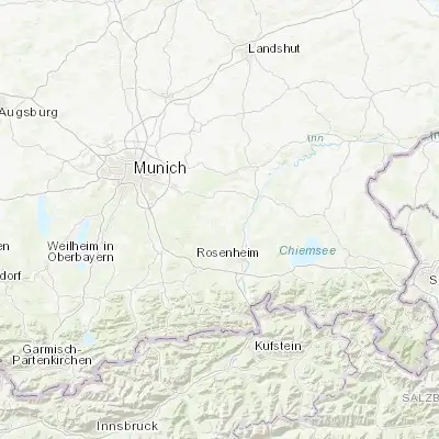 Map showing location of Aßling (47.992970, 12.006430)
